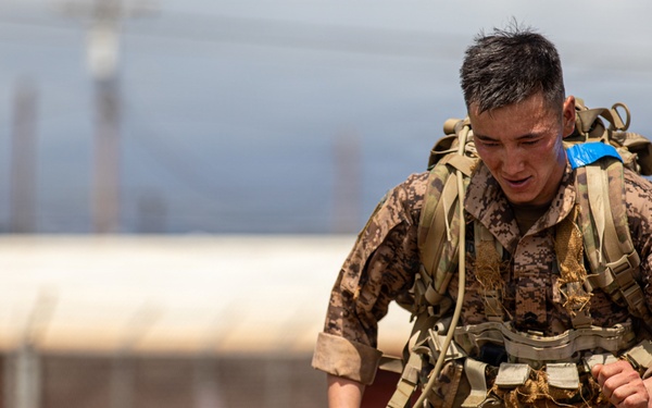 Multinational Soldiers compete in Ruck March for Pacific Land Forces Team Readiness Challenge