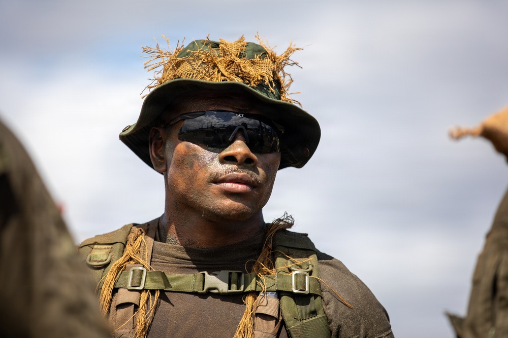 Multinational Soldiers compete in Ruck March for Pacific Land Forces Team Readiness Challenge