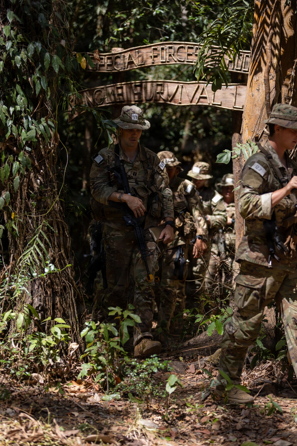 Balikatan 2026: U.S Army Soldiers, Armed Forces of the Philippines Special Forces soldiers Survival Training in Jungle School