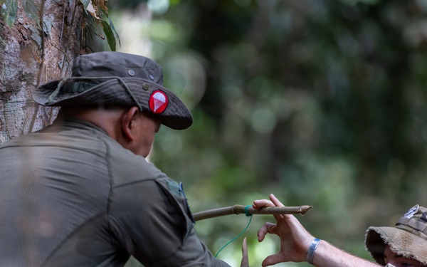 Balikatan 2026: U.S Army Soldiers, Armed Forces of the Philippines Special Forces soldiers Survival Training in Jungle School