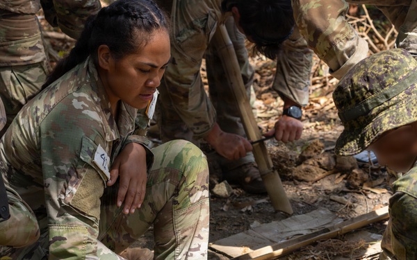 Balikatan 2026: U.S Army Soldiers, Armed Forces of the Philippines Special Forces soldiers Survival Training in Jungle School