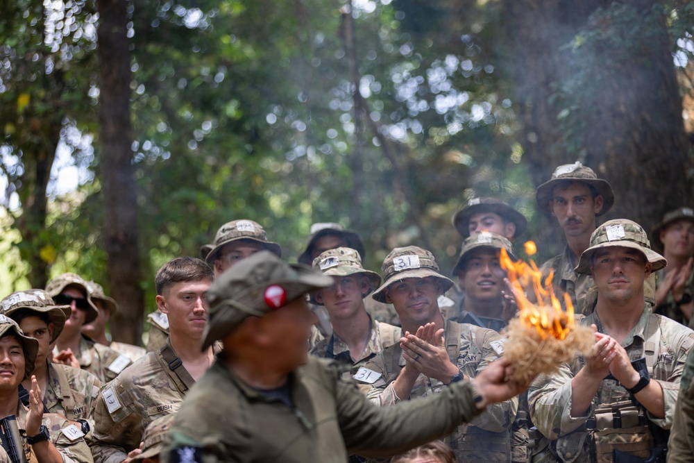 Balikatan 2026: U.S Army Soldiers, Armed Forces of the Philippines Special Forces soldiers Survival Training in Jungle School