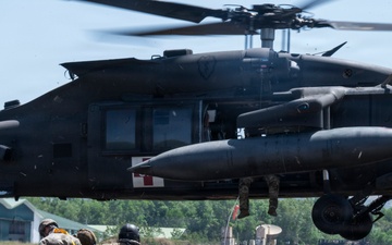 Balikatan 2026: U.S., AFP Soldiers use jungle penetrator devices in Jungle school