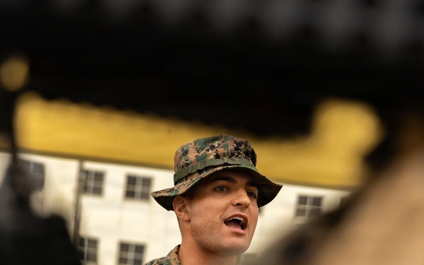 4th Marine Regiment Conducts 10k Hike to Corporals Course Graduation