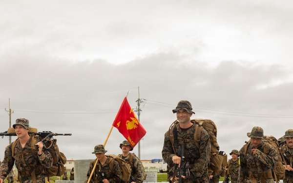 4th Marine Regiment Conducts 10k Hike to Corporals Course Graduation