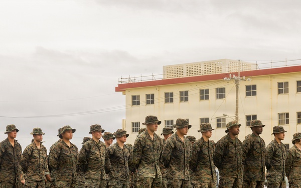 4th Marine Regiment Conducts 10k Hike to Corporals Course Graduation