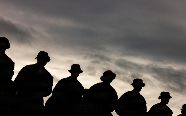 4th Marine Regiment Conducts 10k Hike to Corporals Course Graduation