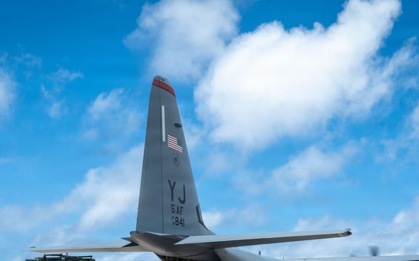 36th CRS offload water purification system to support the Saipan community