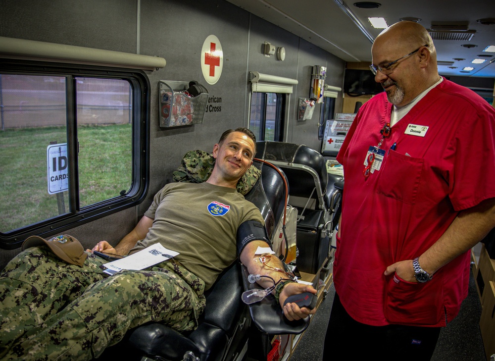 Navy Reserve Center Greensboro Partners with American Red Cross for May Drill Weekend Blood Drive