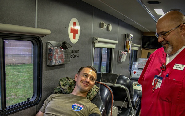 Navy Reserve Center Greensboro Partners with American Red Cross for May Drill Weekend Blood Drive