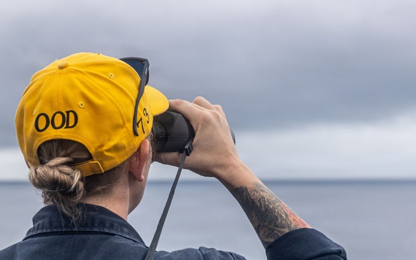 11th MEU Marines, Sailors Transit the Surigao Strait aboard USS Portland