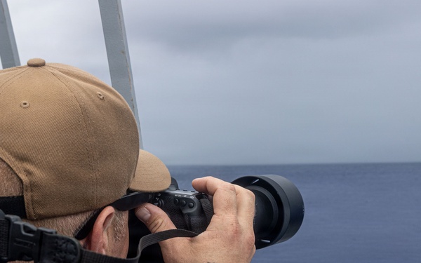 11th MEU Marines, Sailors Transit the Surigao Strait aboard USS Portland