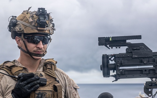 11th MEU Marines, Sailors Transit the Surigao Strait aboard USS Portland