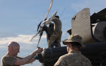 Balikatan 2026: Task Force Saber conducts UH-60 Black Hawk 40-hour inspection