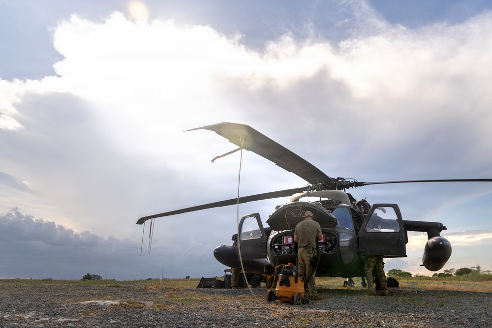 Balikatan 2026: Task Force Saber conducts UH-60 Black Hawk 40-hour inspection