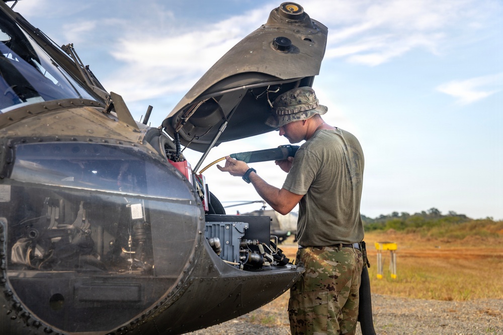 Balikatan 2026: Task Force Saber conducts UH-60 Black Hawk 40-hour inspection