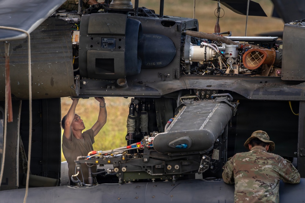 Balikatan 2026: Task Force Saber conducts UH-60 Black Hawk 40-hour inspection