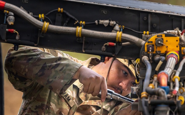 Balikatan 2026: Task Force Saber conducts UH-60 Black Hawk 40-hour inspection