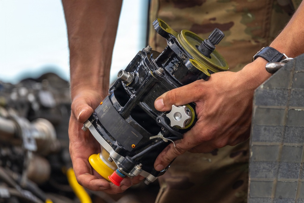 Balikatan 2026: Task Force Saber conducts UH-60 Black Hawk 40-hour inspection