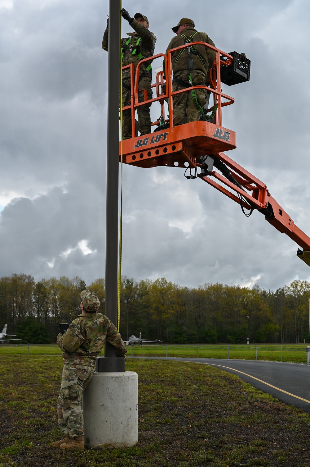 104th Fighter Wing Hangs Banners Honoring Fallen Barnestormers