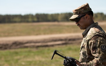 2d Cavalry Regiment conducts drone flight familiarization during Saber Strike in Poland