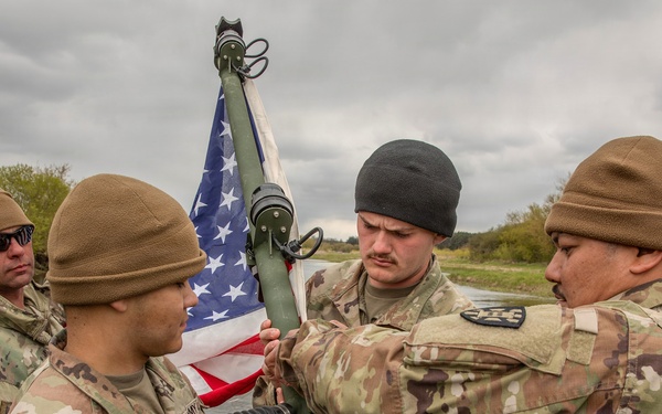 809th MRBC Erects Bridge in Support of Saber Strike 2026 Day 1.