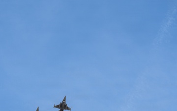 114th Fighter Wing conducts flyover for 101st Annual Howard Wood Dakota Relays