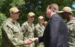 Under Secretary of War for Acquisition &amp; Sustainment visits Naval Weapons Station Yorktown