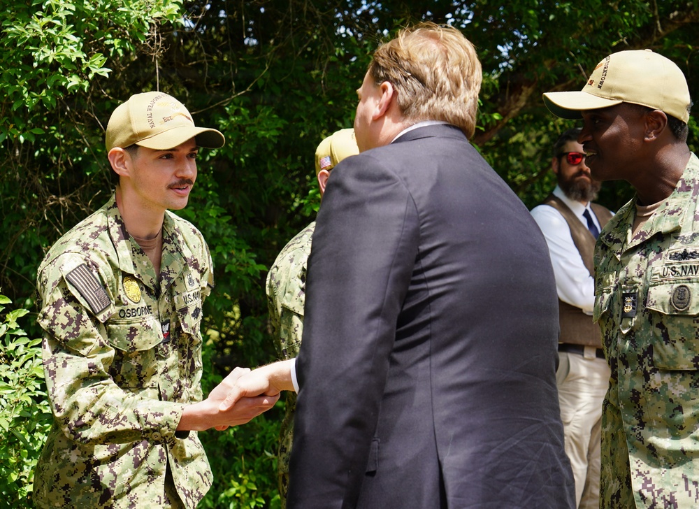 Under Secretary of War for Acquisition &amp; Sustainment visits Naval Weapons Station Yorktown