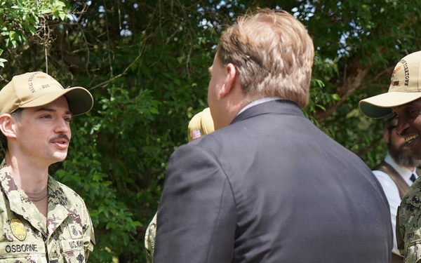 Under Secretary of Defense for Acquisition &amp; Sustainment visits Naval Weapons Station Yorktown
