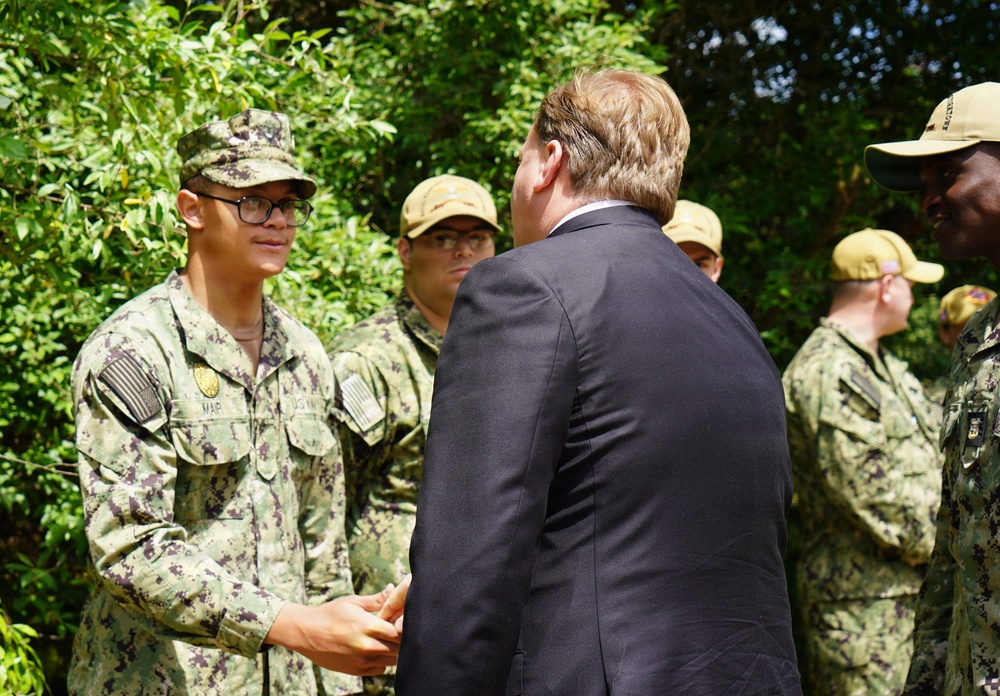 Under Secretary of War for Acquisition &amp; Sustainment visits Naval Weapons Station Yorktown
