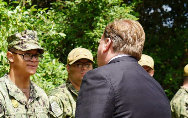 Under Secretary of War for Acquisition &amp; Sustainment visits Naval Weapons Station Yorktown
