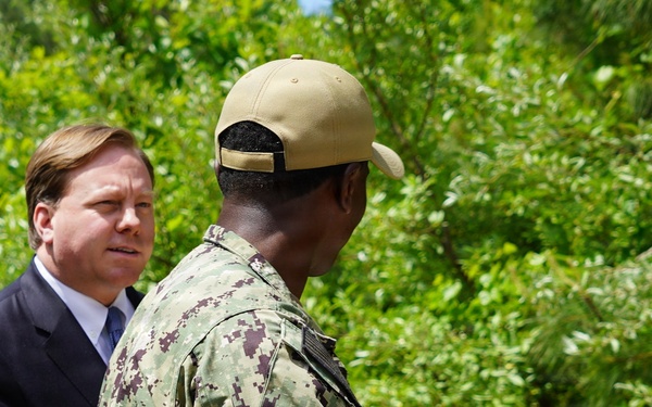 Under Secretary of War for Acquisition &amp; Sustainment visits Naval Weapons Station Yorktown