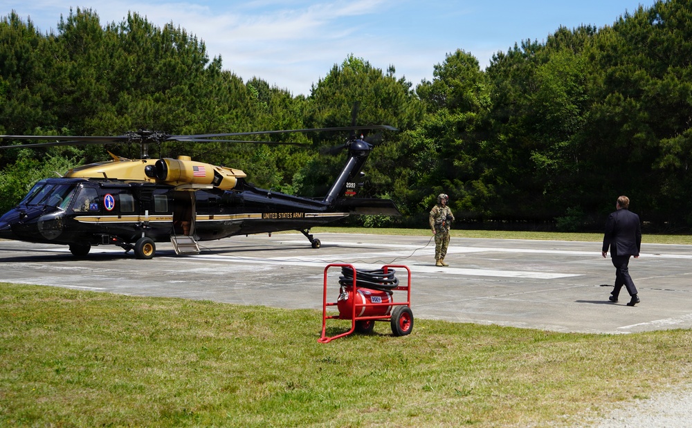 Under Secretary of War for Acquisition &amp; Sustainment visits Naval Weapons Station Yorktown
