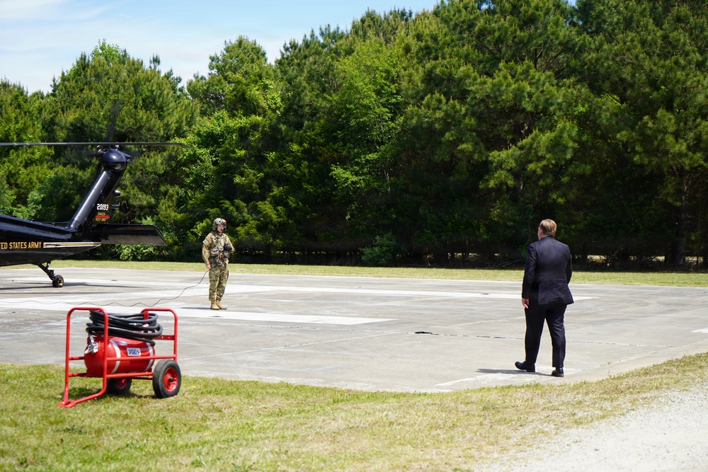 Under Secretary of War for Acquisition &amp; Sustainment visits Naval Weapons Station Yorktown
