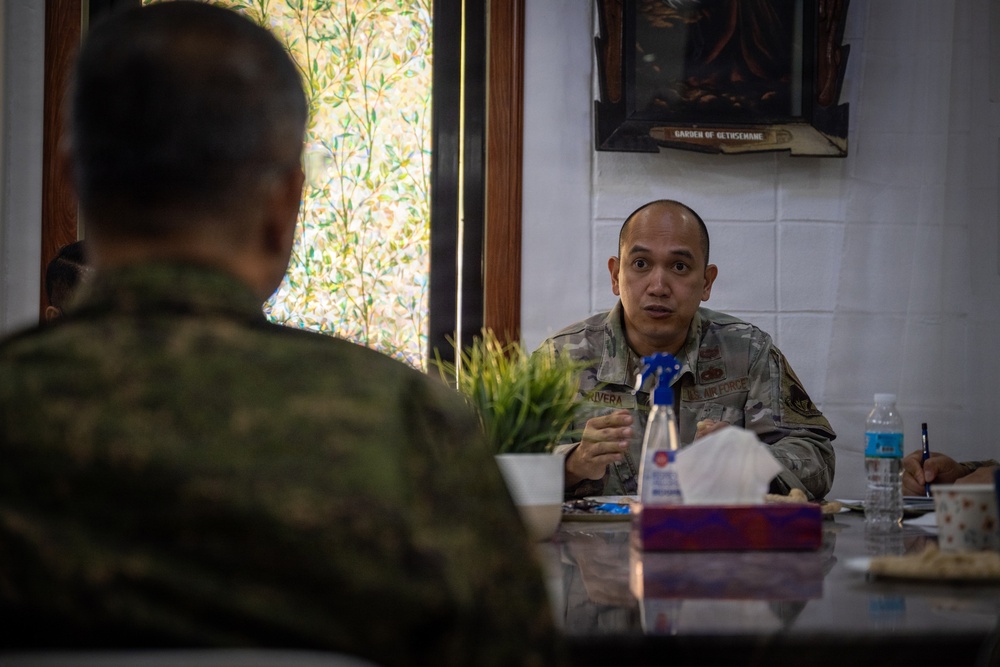 Balikatan 2026: 21st AEW and PAF chaplains gather for fellowship exchange