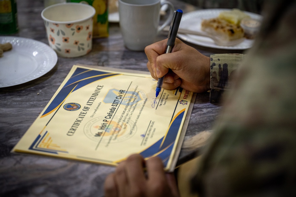 Balikatan 2026: 21st AEW and PAF chaplains gather for fellowship exchange