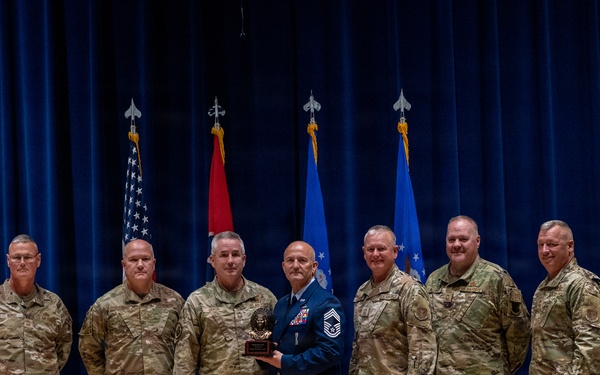 Chief Master Sgt. Davis Promotion Ceremony