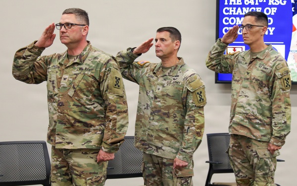 Change of Command 641RSG