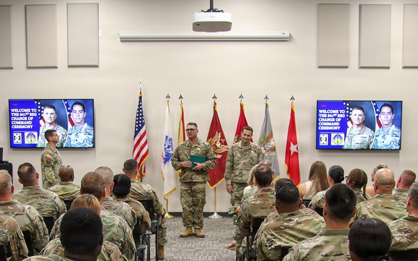 Change of Command 641RSG