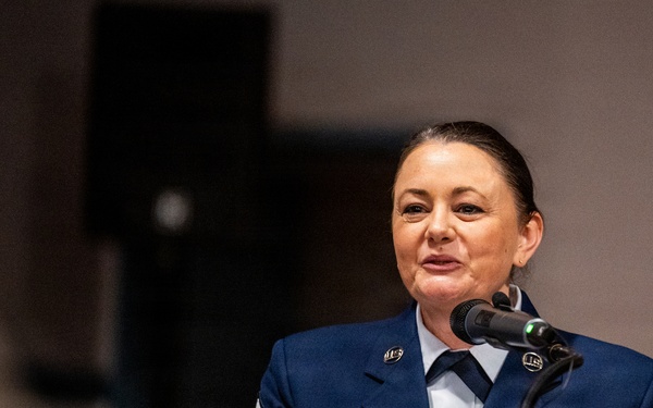 439th AW Command Chief Change of Responsibility Ceremony