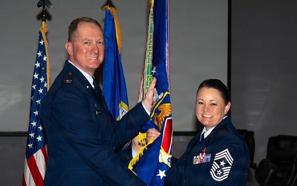439th AW Command Chief Change of Responsibility Ceremony