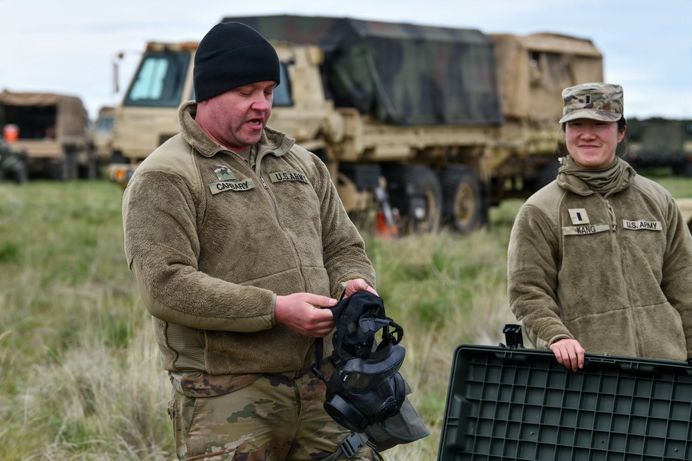 2nd Battalion, 146th Field Artillery Regiment conduct equipment maintenance and field training during exercise Operation Courage Lethality.