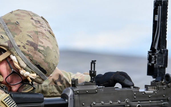 2nd Battalion, 146th Field Artillery Regiment conduct equipment maintenance and field training during exercise Operation Courage Lethality.