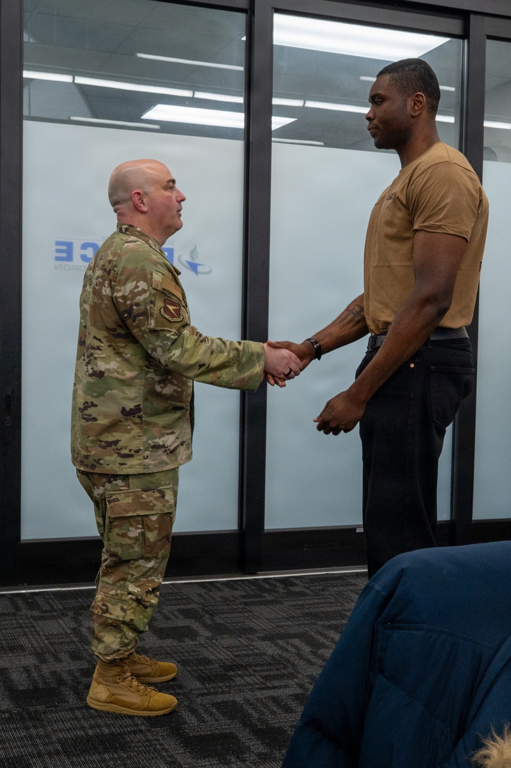 932nd Development and Training Flight Joins 22nd Air Force Leaders for Mentorship Lunch