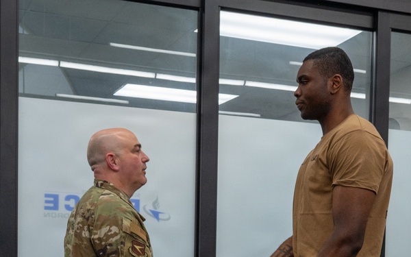932nd Development and Training Flight Joins 22nd Air Force Leaders for Mentorship Lunch