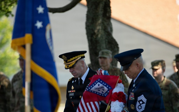 Arkansas National Guard Honors 6 New Names on Fallen Soldier Memorial