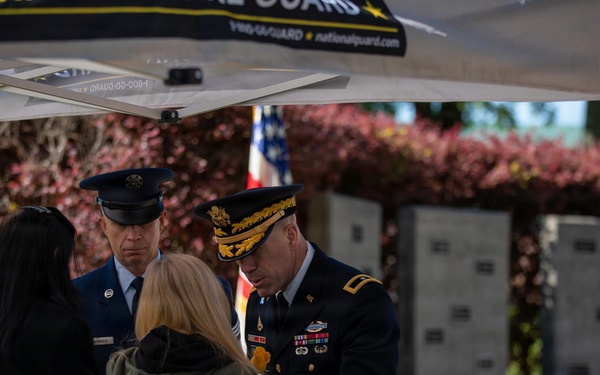 Arkansas National Guard Honors 6 New Names on Fallen Soldier Memorial