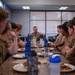 932nd Development and Training Flight Joins 22nd Air Force Leaders for Mentorship Lunch