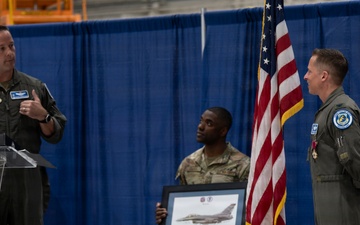 Deputy wing commander Col. Stoner retires